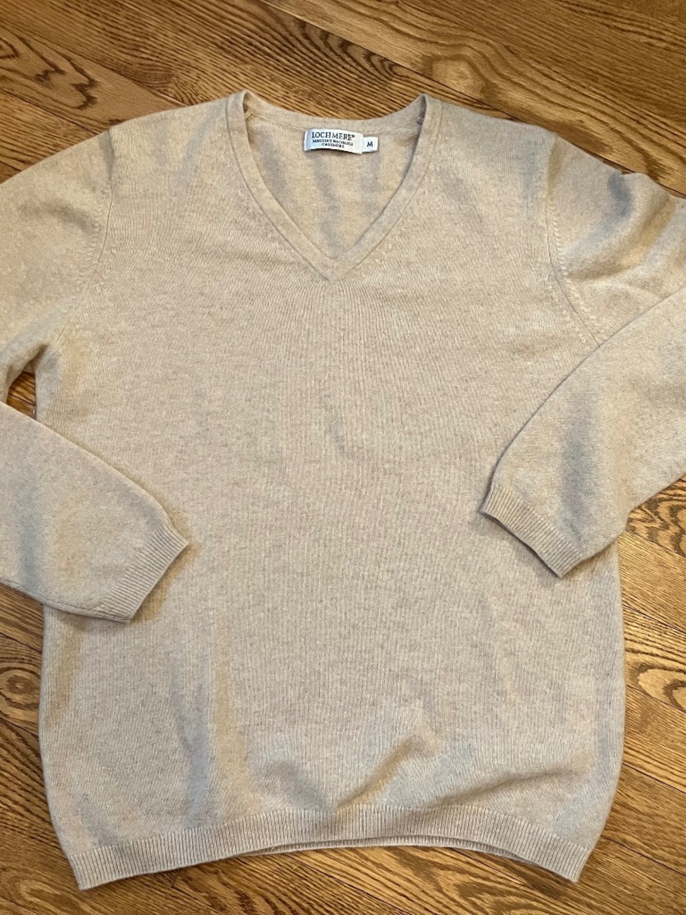 Lochmere Cashmere V-Neck Sweater